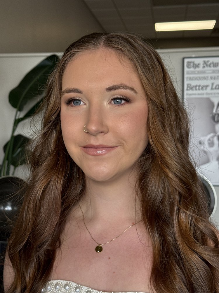Soft glam makeup